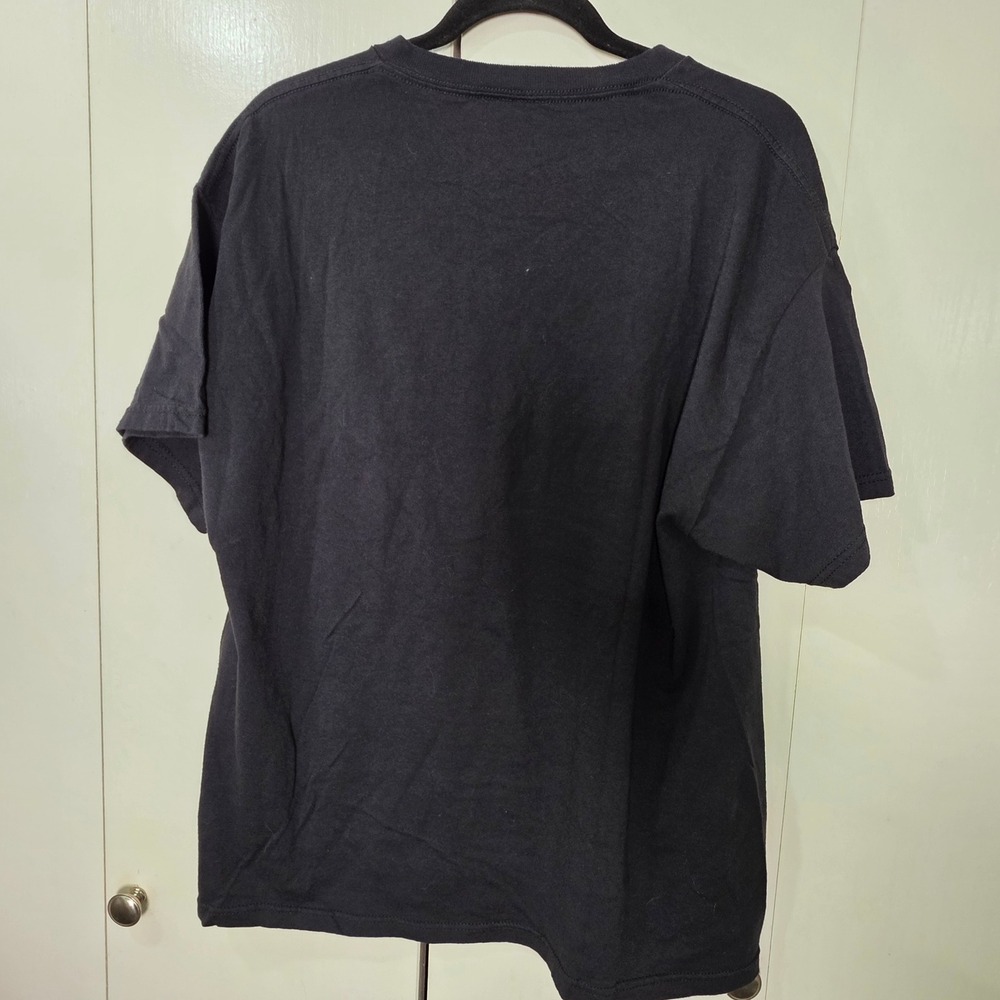Rasta Tee 90s Bob Marley Graphic T-Shirt Mens L Black Reggae Music festival Y2K - Picture 4 of 8